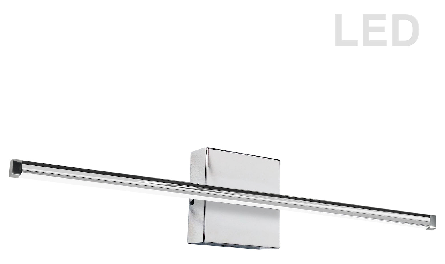 30W Wall Sconce Pc W/Wh Acrylic Diffuser by Dainolite
