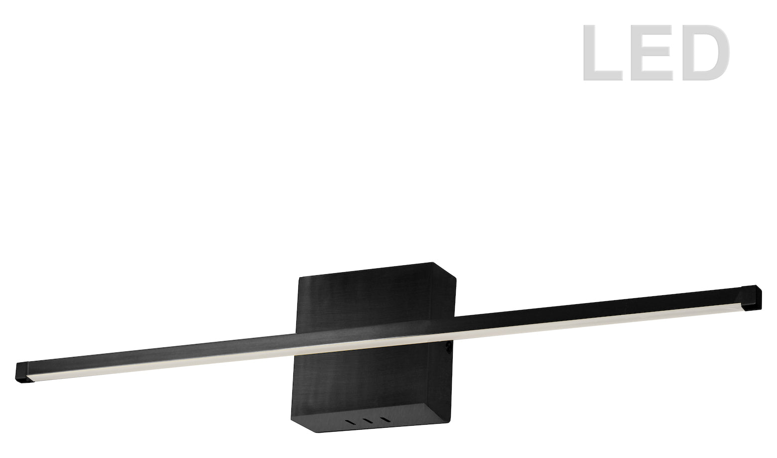 30W Wall Sconce Mb W/Wh Acrylic Diffuser by Dainolite
