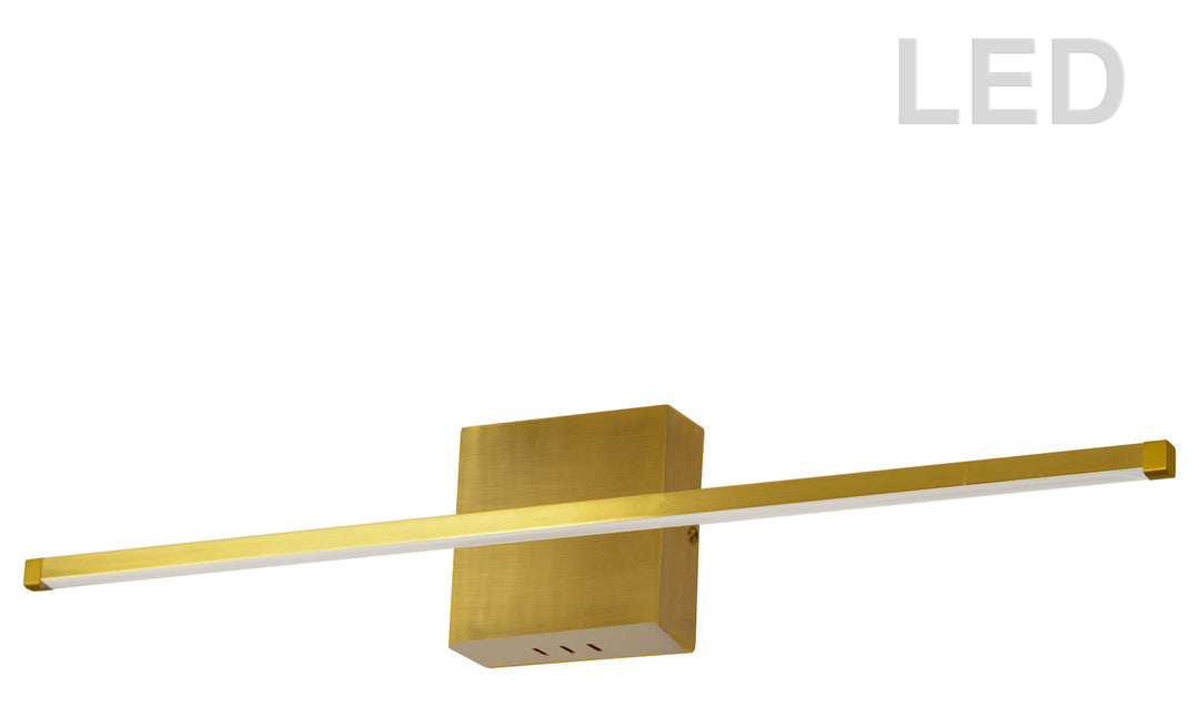 30W Wall Sconce Pc W/Wh Acrylic Diffuser by Dainolite