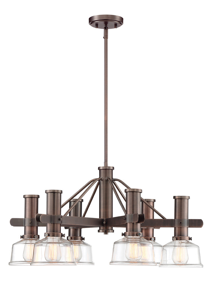 6 Light Chandelier by Designers Fountain