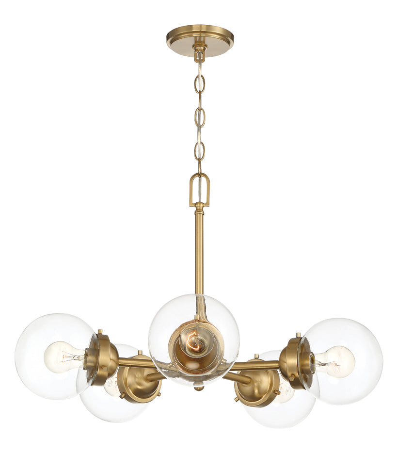 5 Light Chandelier by Designers Fountain