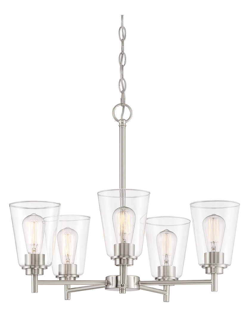 5 Light Chandelier by Designers Fountain
