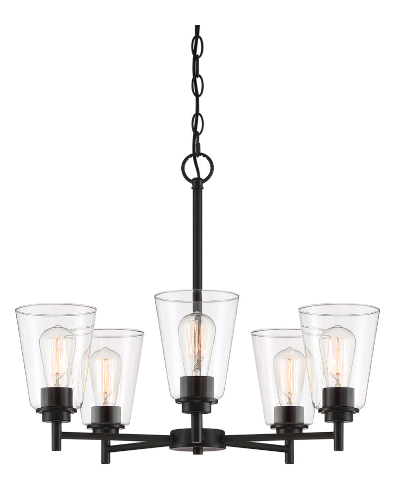 5 Light Chandelier by Designers Fountain