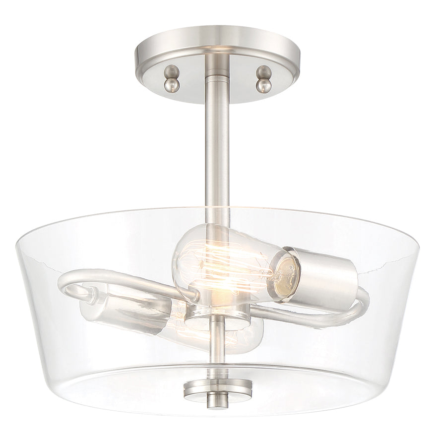 2 Light Semi Flushmount by Designers Fountain