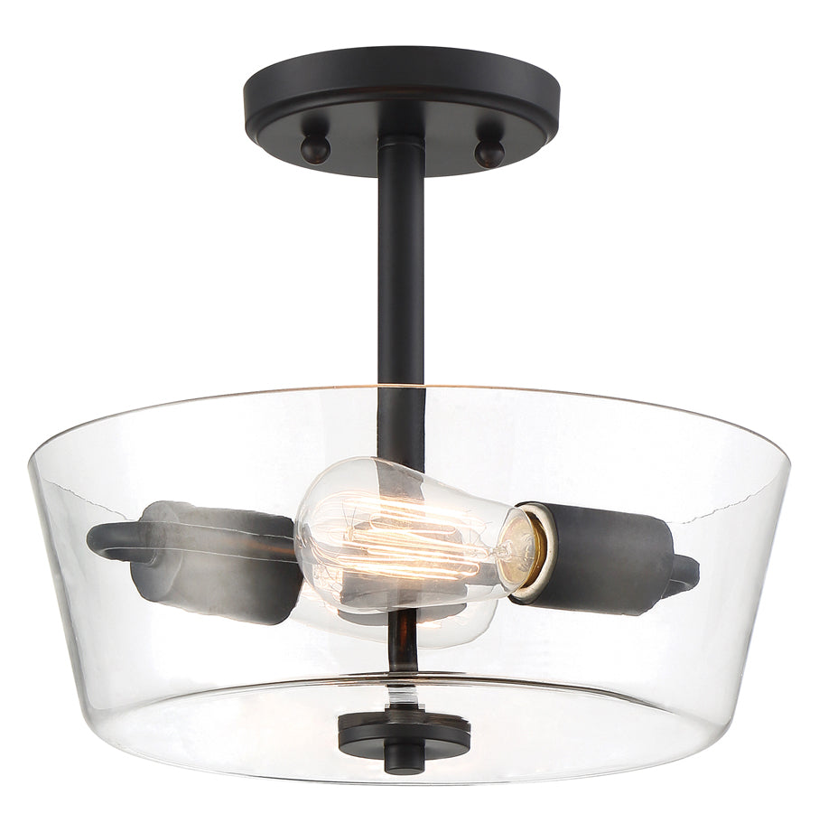 2 Light Semi Flushmount by Designers Fountain
