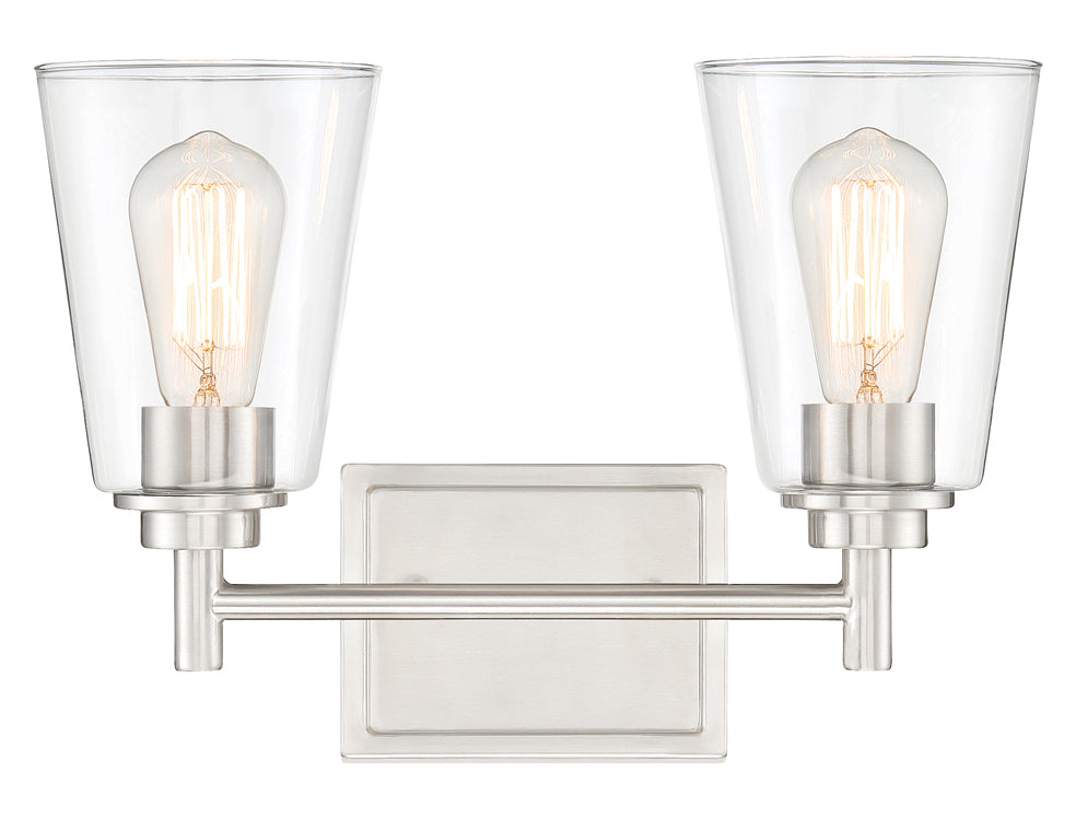 2 Light Bath Bar by Designers Fountain
