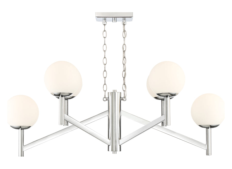 6 Light Chandelier by Designers Fountain