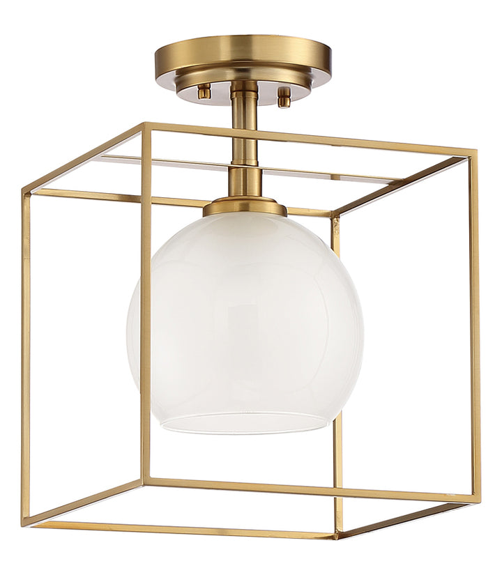 1 Light Semi-Flushmount