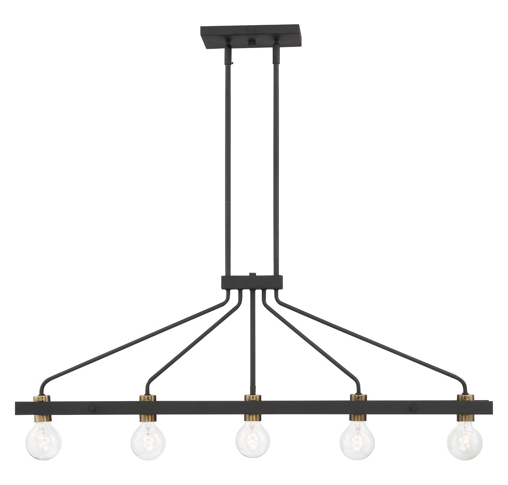 5 Light Island Chandelier by Designers Fountain