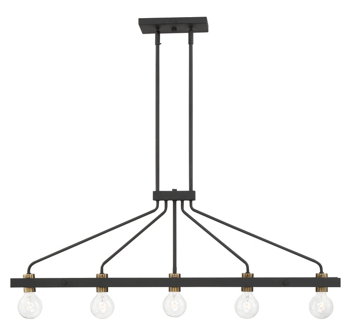 5 Light Island Chandelier by Designers Fountain