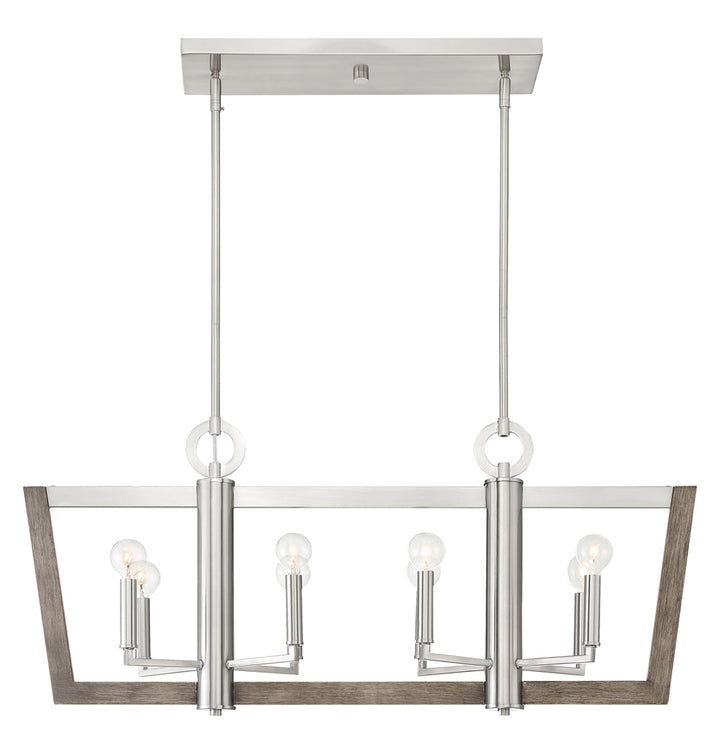 8 Light Island Chandelier by Designers Fountain