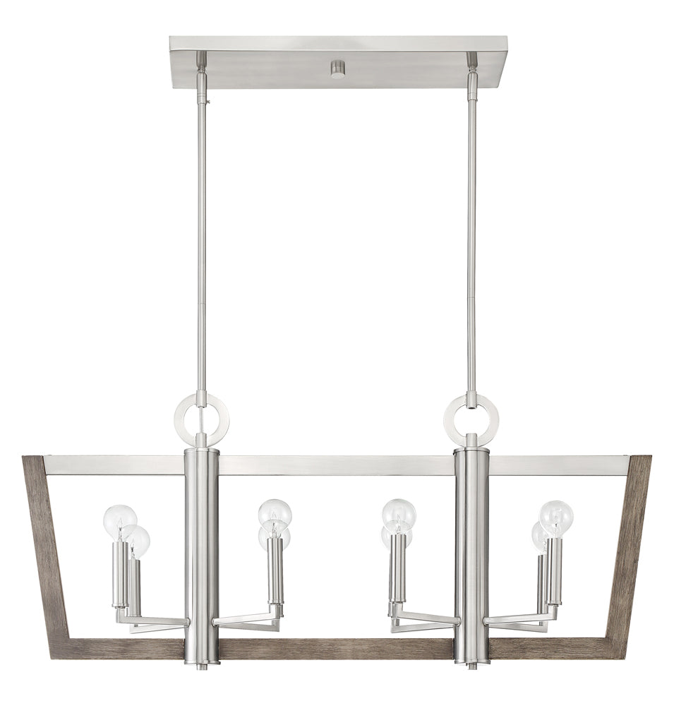 8 Light Island Chandelier
