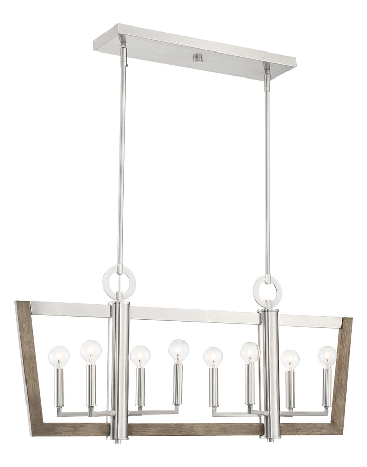 8 Light Island Chandelier
