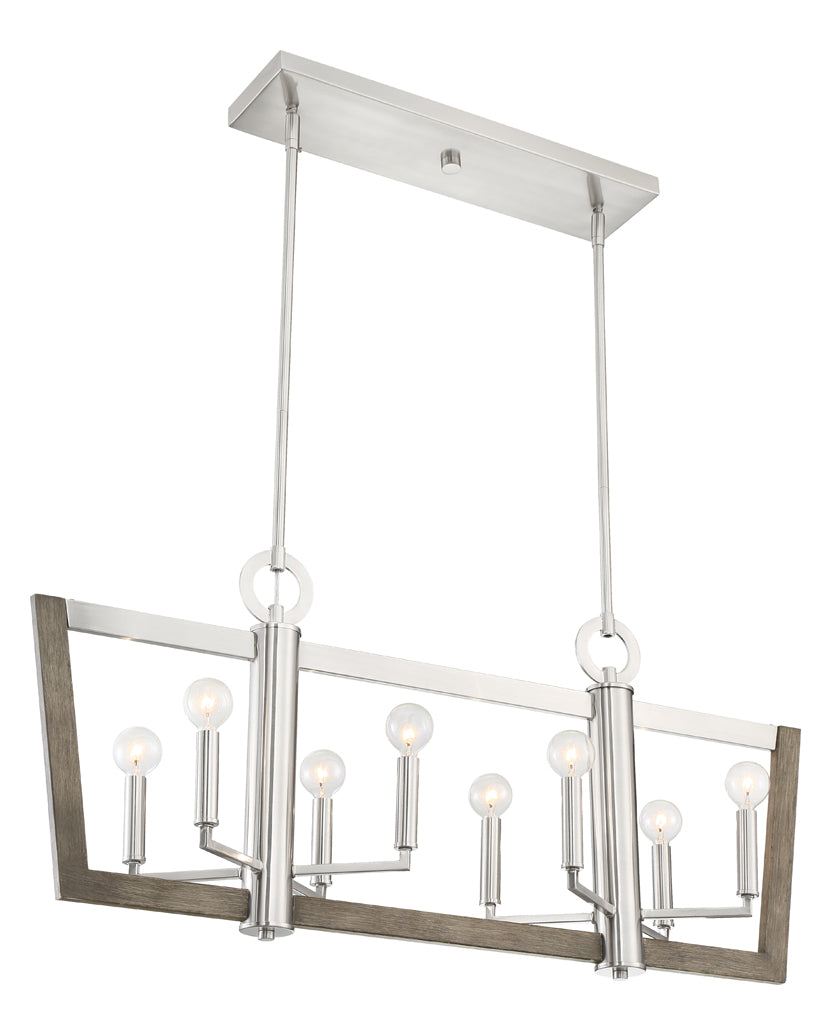 8 Light Island Chandelier