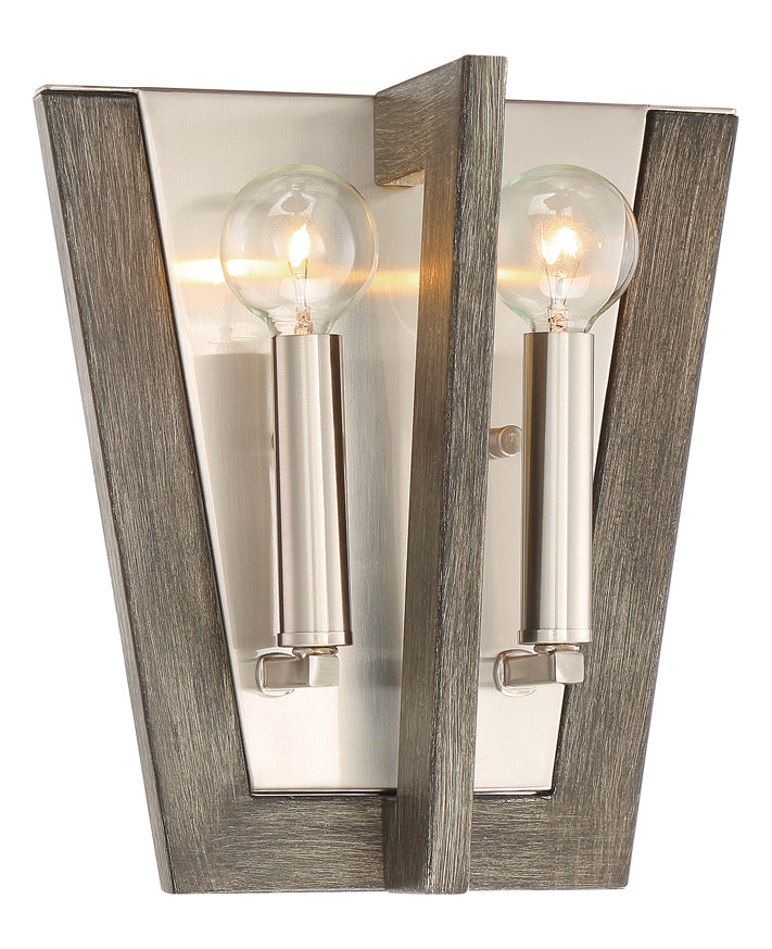 2 Light Wall Sconce by Designers Fountain