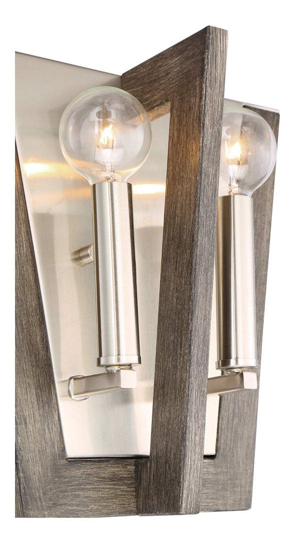 2 Light Wall Sconce