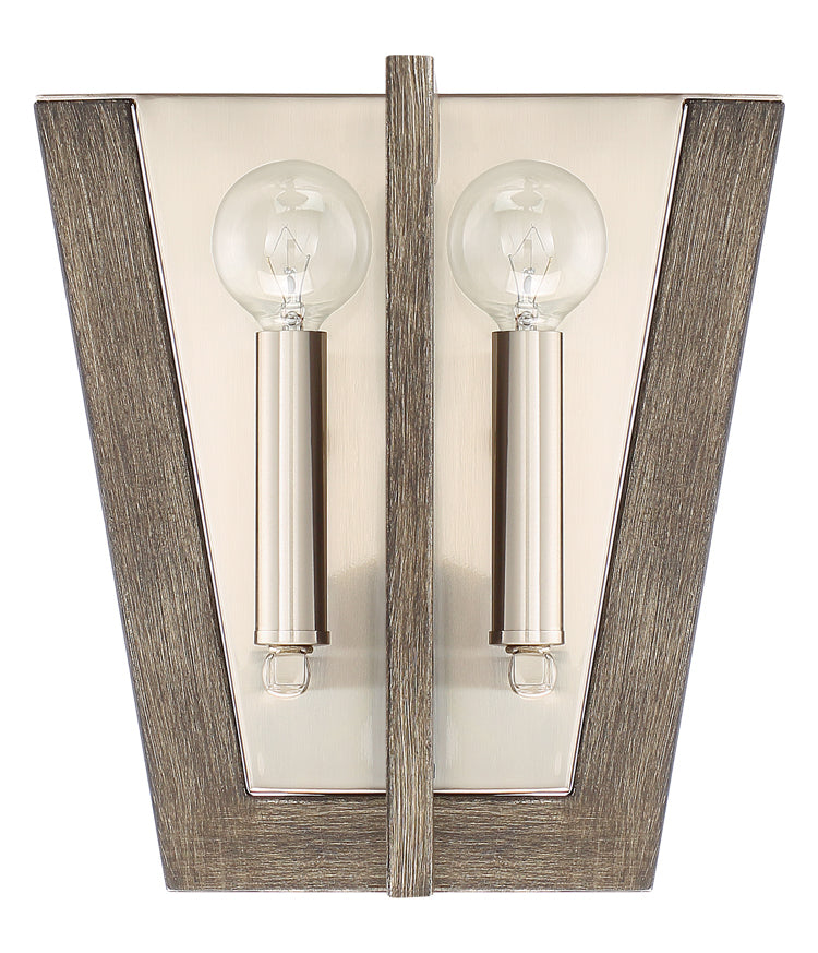 2 Light Wall Sconce