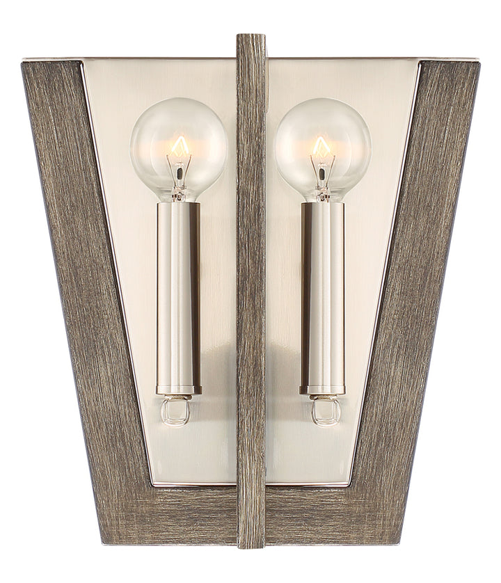 2 Light Wall Sconce