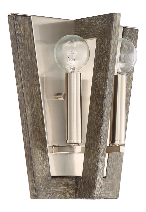 2 Light Wall Sconce