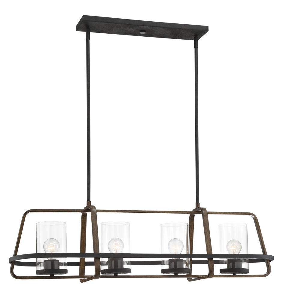 4 Light Island Chandelier by Designers Fountain