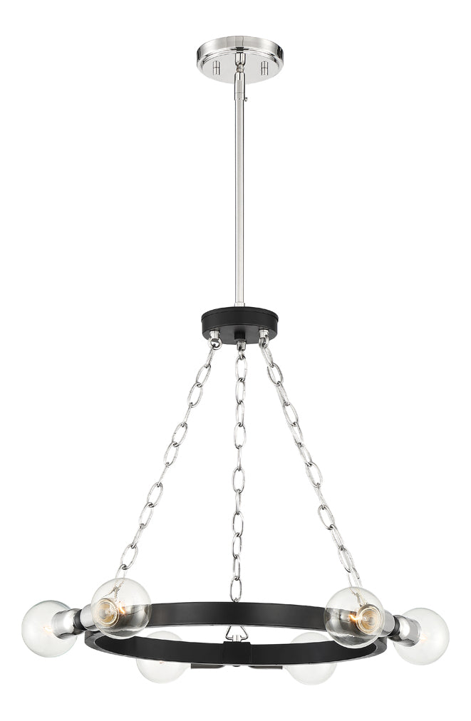 6 Light Chandelier by Designers Fountain
