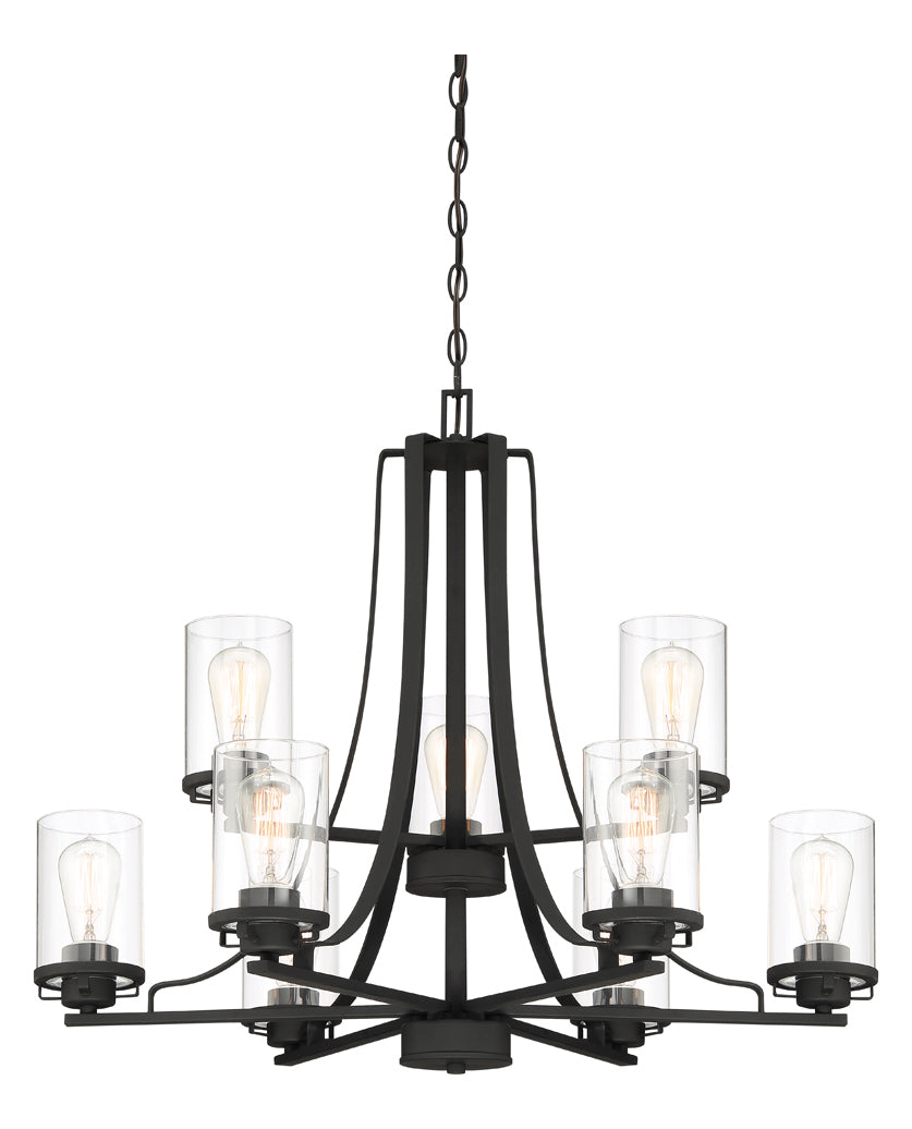 9 Light Chandelier by Designers Fountain