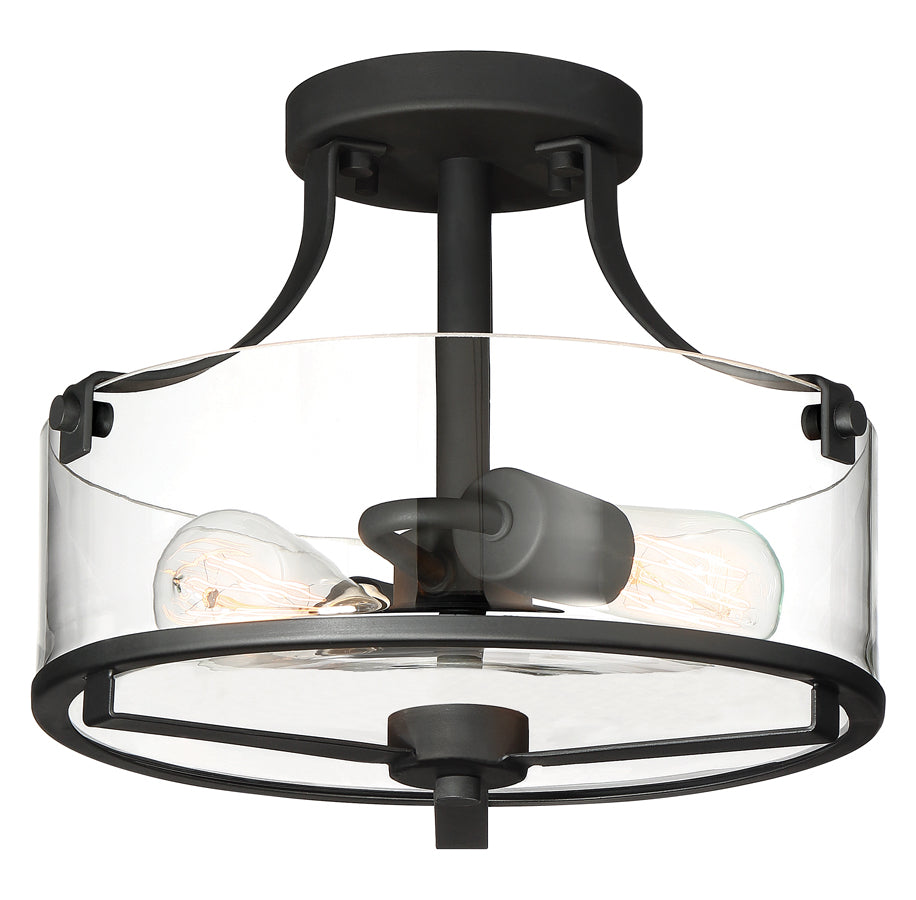 2 Light Semi-Flush by Designers Fountain