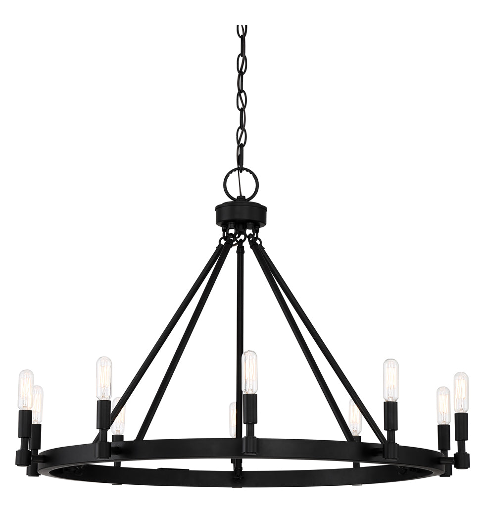 10 Light Chandelier by Designers Fountain