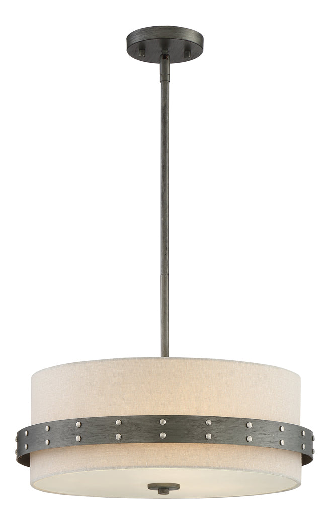 3 Light Pendant by Designers Fountain