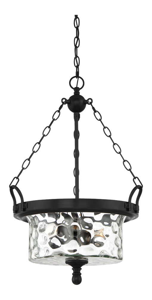 3 Light Inverted Pendant by Designers Fountain