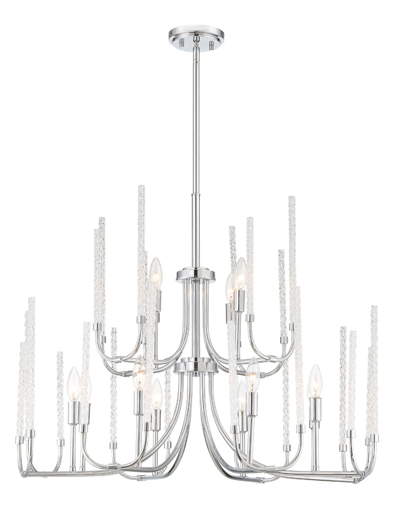 12 Light Chandelier by Designers Fountain