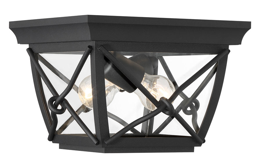 1 Light Outdoor Flushmount