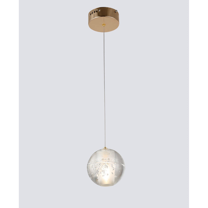 Gold  Single Pendnat Lighting by Bethel