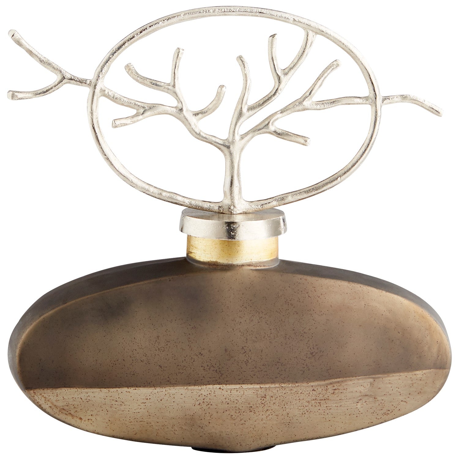 Round Viewleaf Sculpture by Cyan Designs