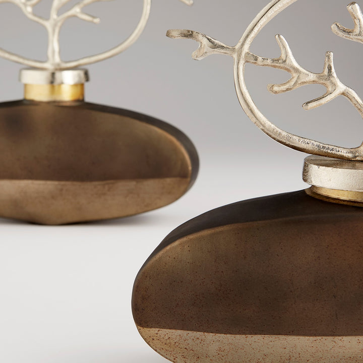 Round Viewleaf Sculpture