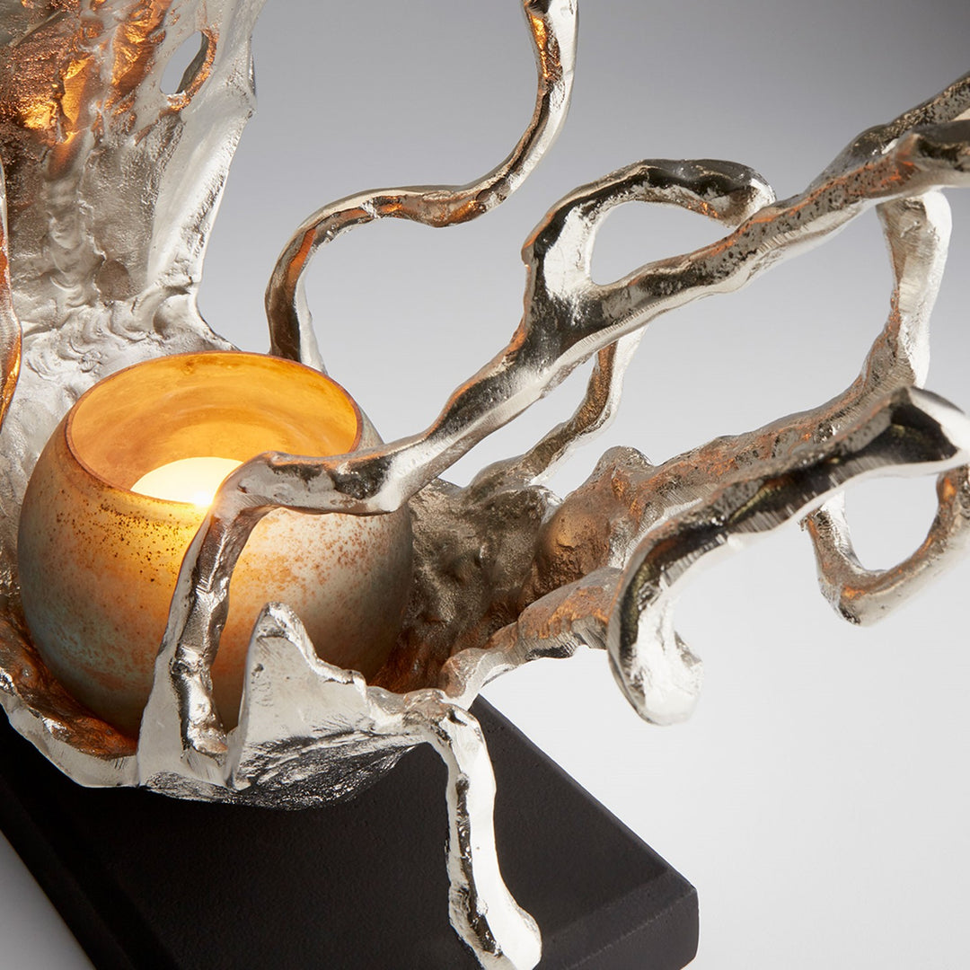 Aqueous Candleholder