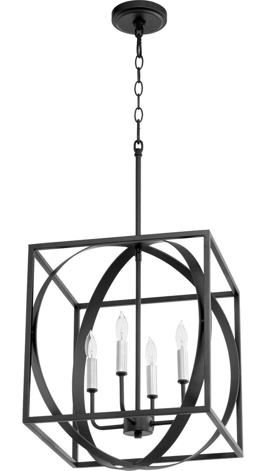4Lt Cube/Sphere Pendant - Nr
