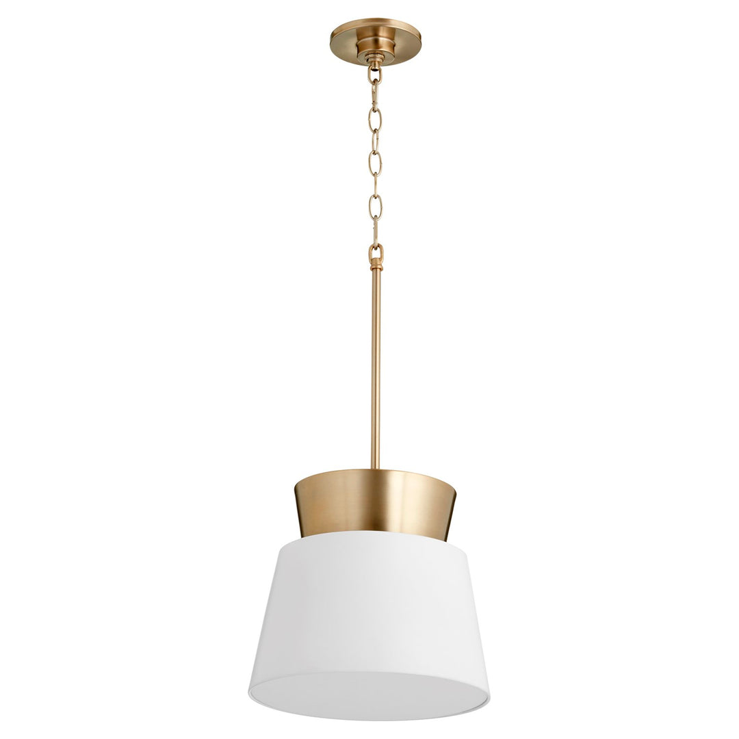 Trapezoids Pendant - Sw/Agb by Quorum