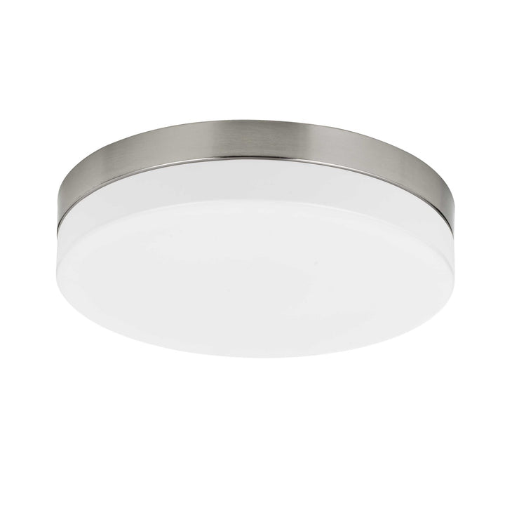 14in Height Acrylic And Metal Fixture In Brushed Steel Finish by CAL Lighting