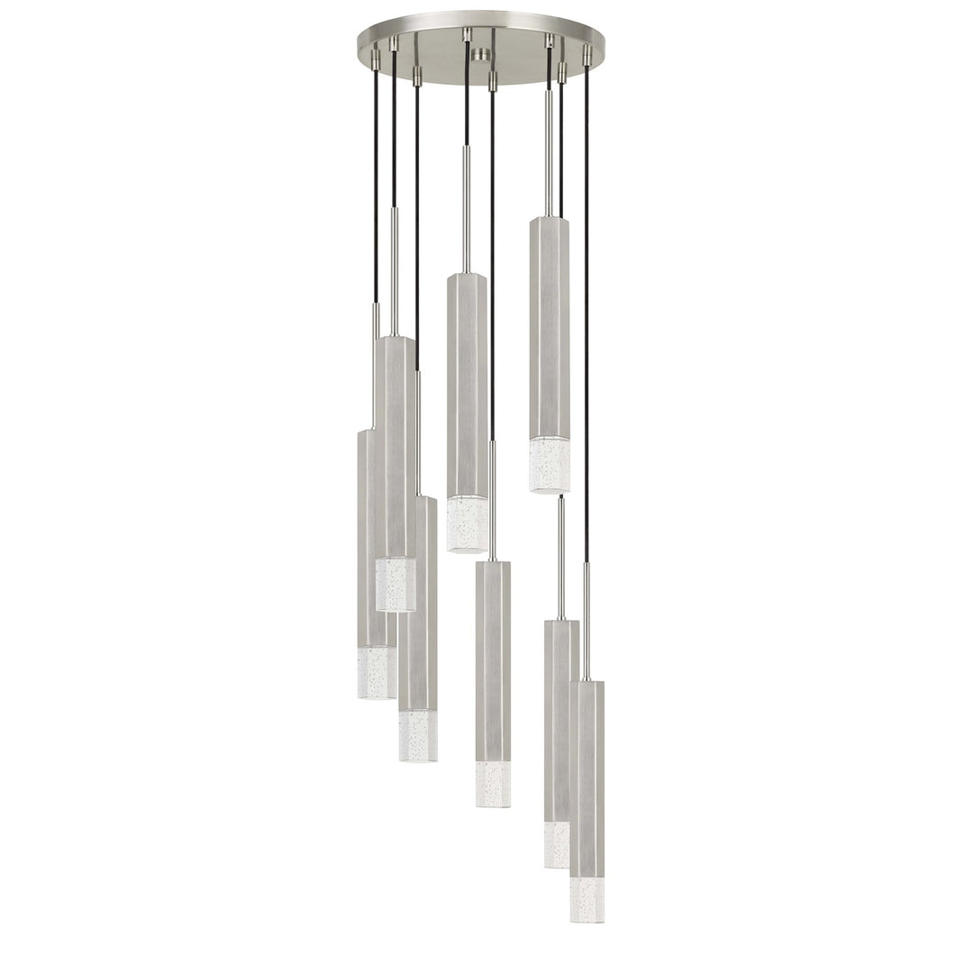 24in Height Aluminum Cast Pendant In Gun Metal Finish by CAL Lighting
