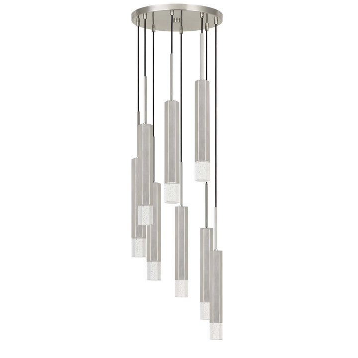24in Height Aluminum Cast Pendant In Gun Metal Finish by CAL Lighting