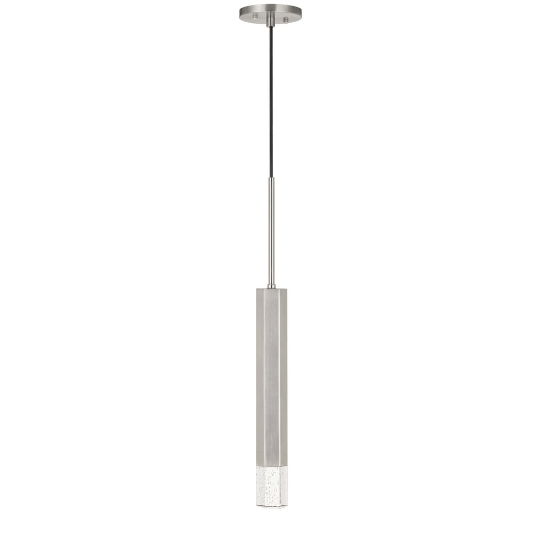 24in Height Aluminum Cast Pendant In Gun Metal Finish by CAL Lighting