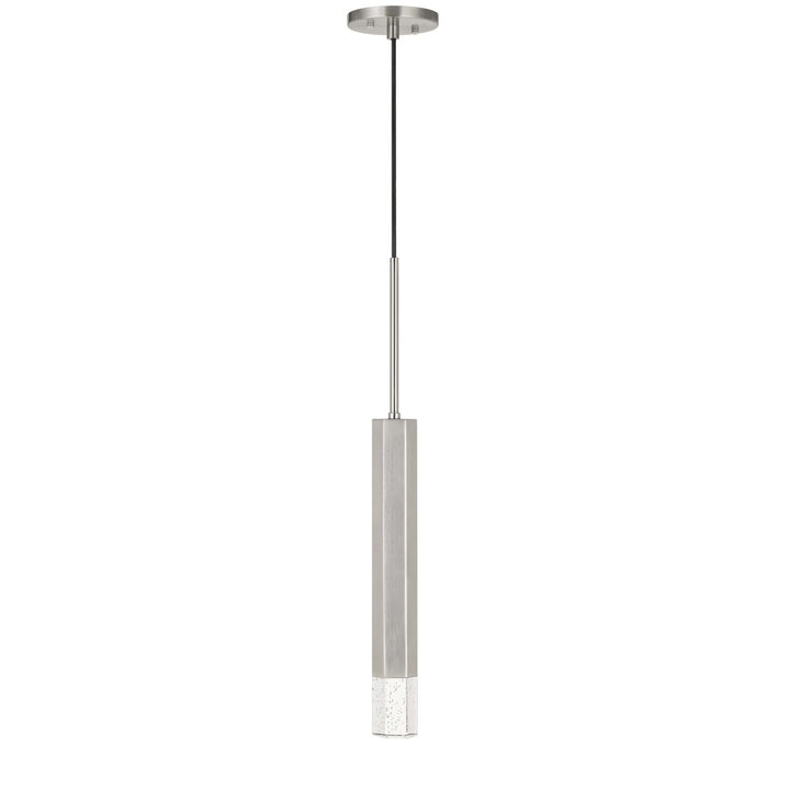 24in Height Aluminum Cast Pendant In Gun Metal Finish by CAL Lighting