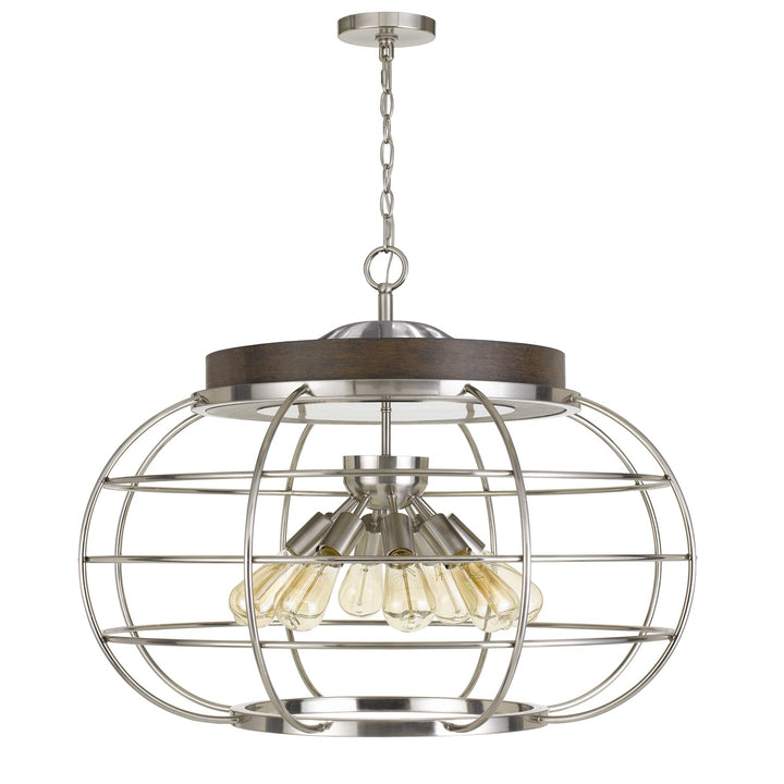 Metal Chandelier (Edison Bulbs Not Included) by CAL Lighting