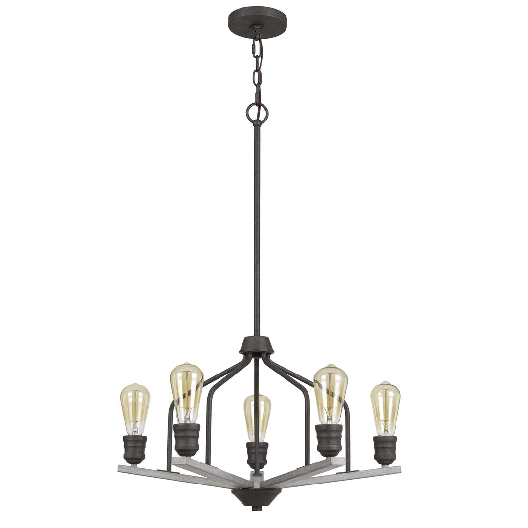 Corning Metal Chandelier (Edison Bulbs Not Included) by CAL Lighting