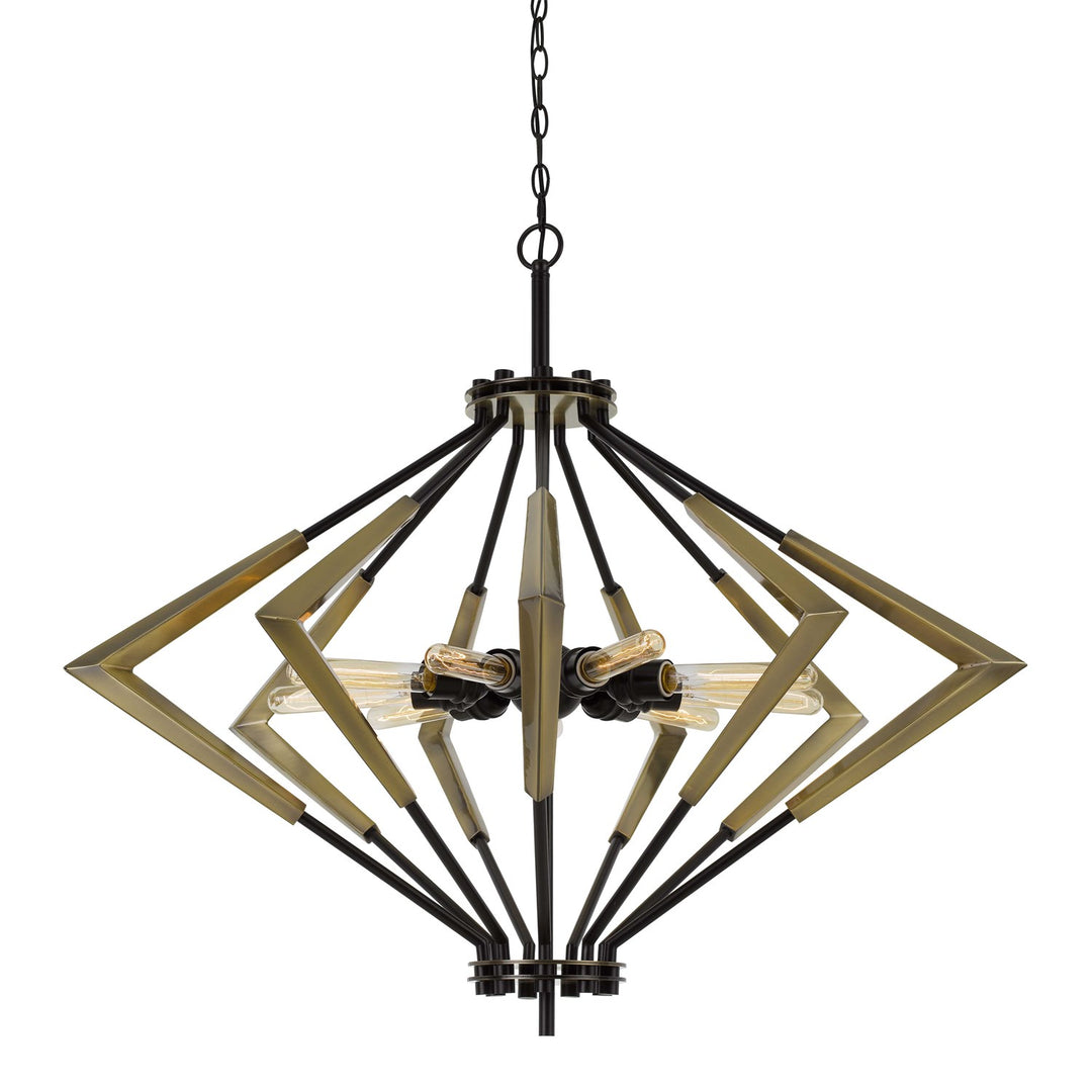 60W X 9 Metal Chandelier  (Edison Bulbs Not Included) by CAL Lighting