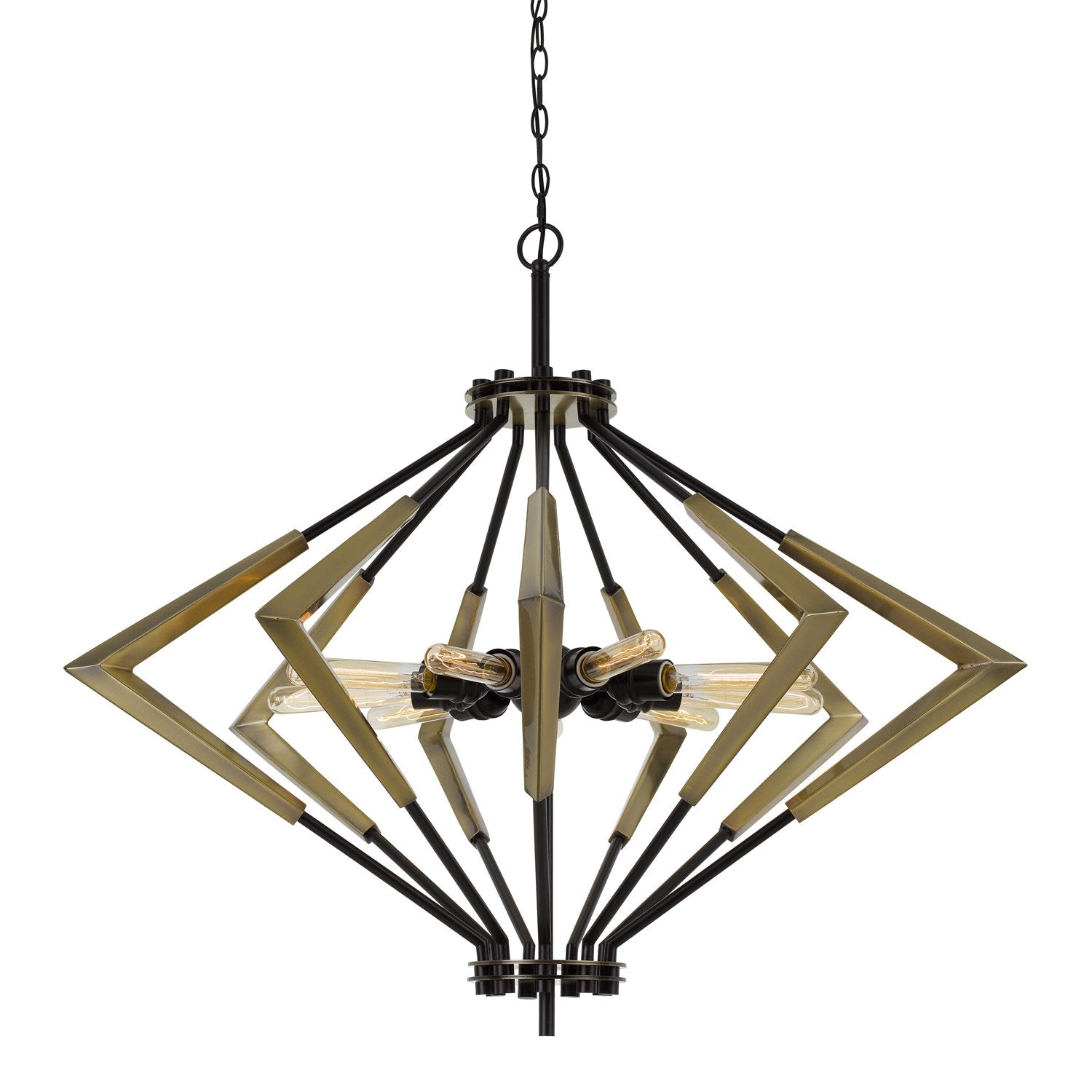 60W X 9 Metal Chandelier  (Edison Bulbs Not Included) by CAL Lighting