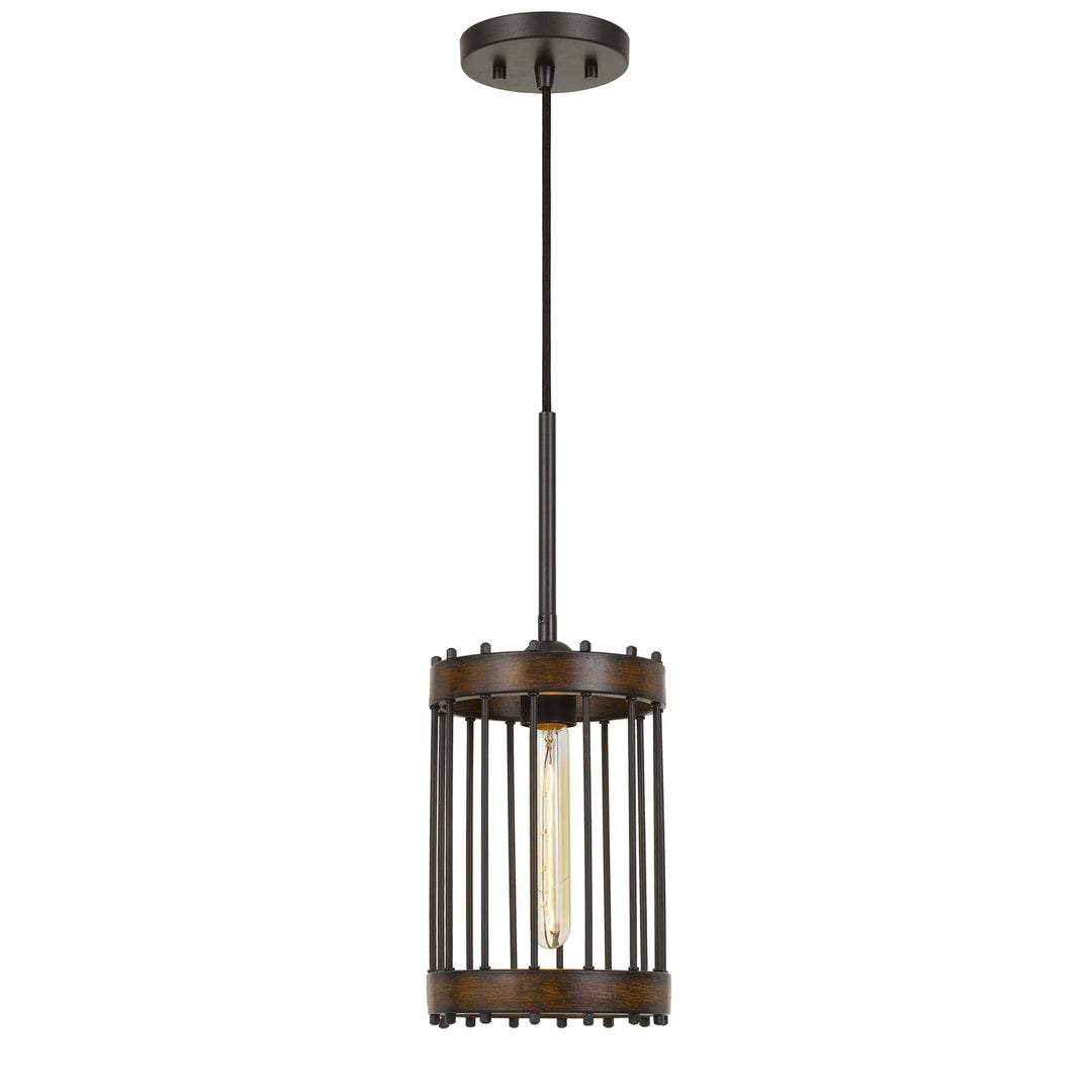 60W Metal Pendant Fixture (Edison Bulbs Not Included) by CAL Lighting