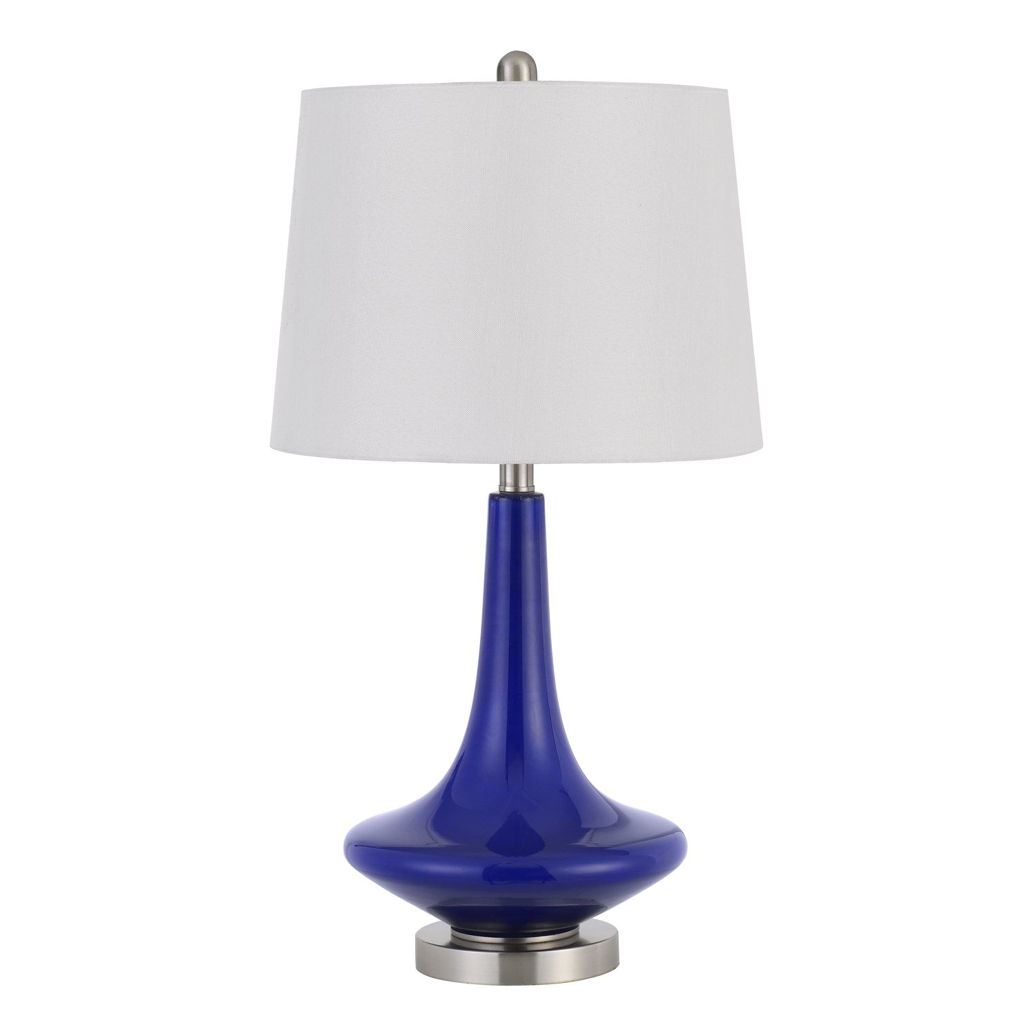 2 Lights Royal Blue Lamp Set by CAL Lighting