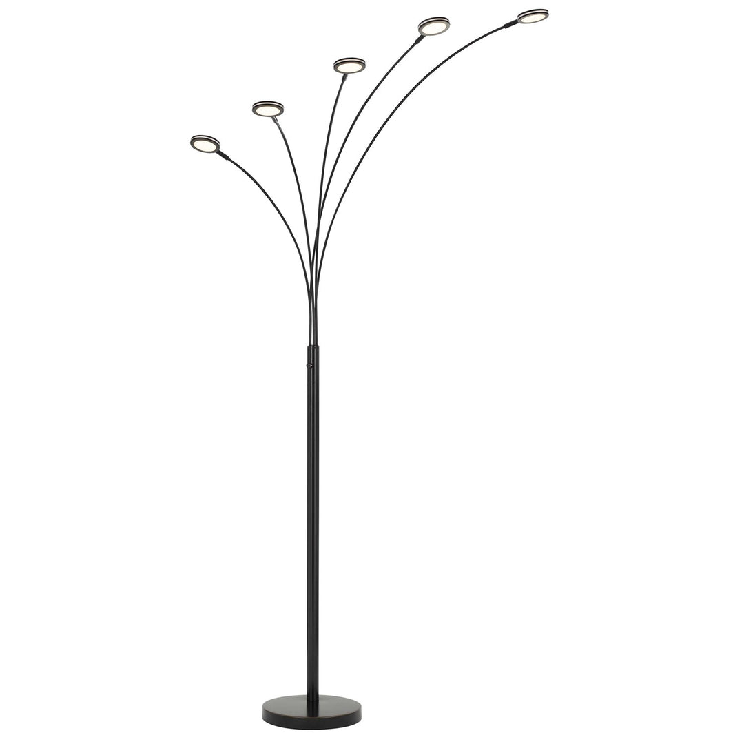 Integrated Led Metal Arc Floor Lamp by CAL Lighting
